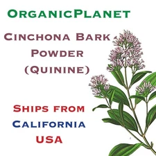 CINCHONA Quinine Bark Powder, FAST SHIPPING, Highest Quality Organic Red Powder