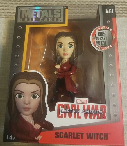 Captain America Civil War Scarlett Witch Wanda Jada Toys Metals Marvel Avengers - 第 1/2 張圖片