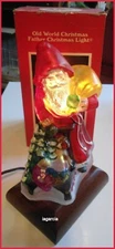 Merck Old World Christmas 1990 Father Christmas Light
