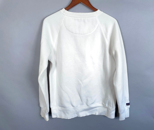 VTG JanSport Bethel University Sweatshirt Women's XL White Crewneck - Picture 2 of 13