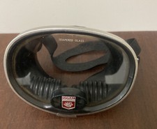 Vintage Coral Tempered Glass 18.8 Stainless PAT. D220,305 Goggles