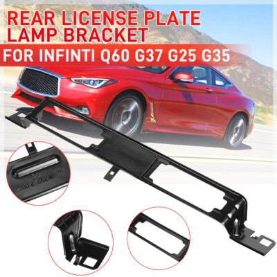 Infiniti OEM Rear License Plate Bracket Light & Harness - Fits G25, G35, G37, Q40, Q60