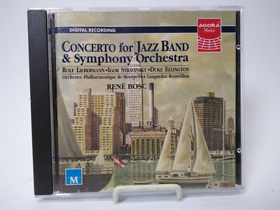 R. Lieberman, I Stravinsky, D Ellington Jazz Concerta CD
