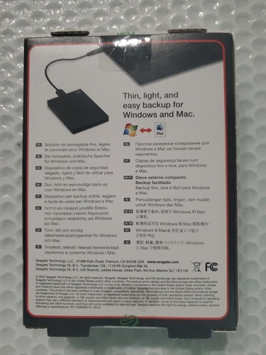Seagate 1TB External Hard Drive SEALED - Afbeelding 2 van 3