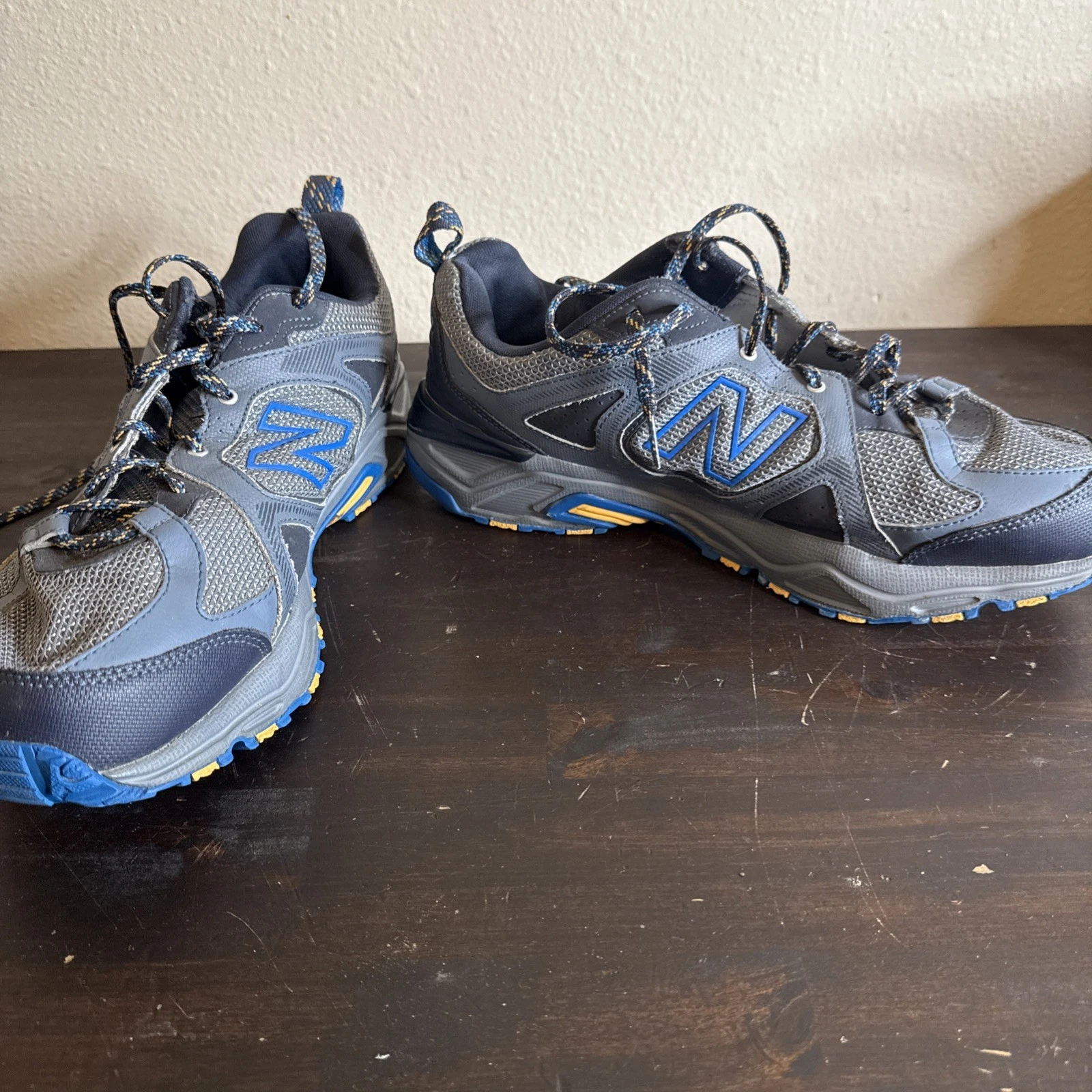 NEW BALANCE 481 V3 All Terrain Uomo 11.5 4E Scarpe da Corsa Escursionismo Grigio MT481CG3