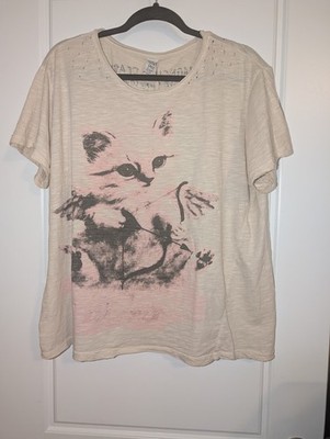 Magnolia Pearl Cotton Jersey Cocos Arrow T in Petal OS New With Tags