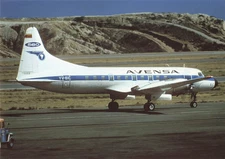 Postcard Airline Avensa Convair CV.580 YV-61C Avimage No. 481 AP1.