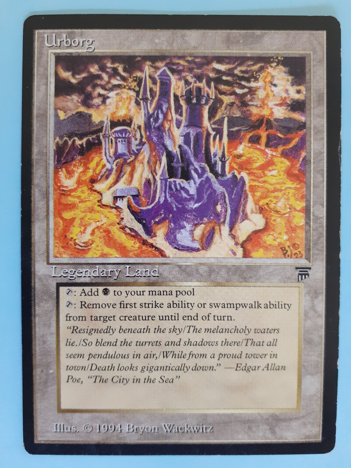 MTG Urborg - LEGENDS - NM - Vintage Magic The Gathering from Dawn*