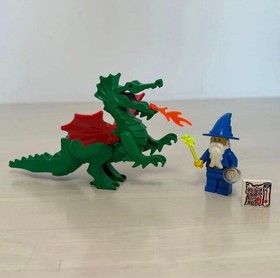 LEGO 6082 Fire Breathing Fortress Castle Magic Dragon Castle 1993 Vintage Set