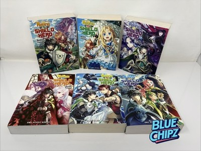 The Rising of the Shield Hero Light Novel Lot Vol 1-6 (English, One Peace)