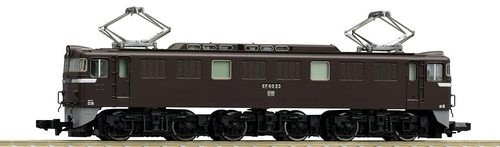 Locomotora Eléctrica TOMIX JNR EF60 0 2º Marrón Escala N 7146 Modelo Tren | Condition: New