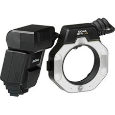 Sigma EM-140 DG NA-iTTL Macro Ringflash Flash (Nikon) buone condizioni + SPEDIZIONE VELOCE!