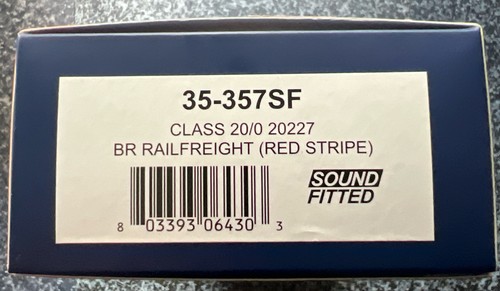 Bachmann 35-357SF, Spur O Class 20 Nr. 20227 - Railfreight Livery - DCC Sound | Condition: New: Other (See Details)