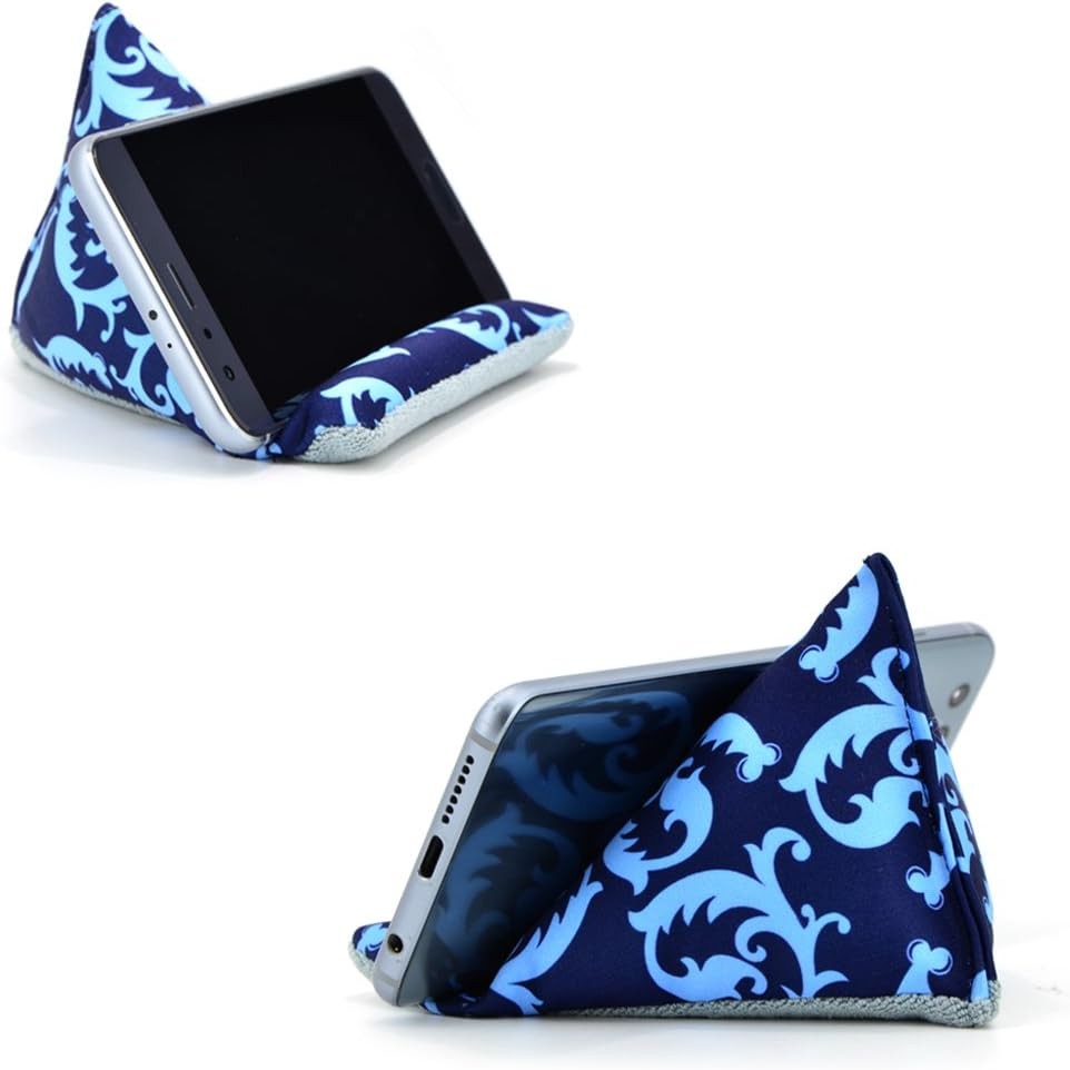 Phone Holder for Desk Phone Pillow Stand for iPhone 15 16 pro Handmade Fabric