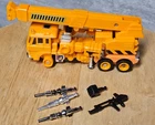 Vintage Transformers G1 GRAPPLE figure original 1985 Autobot Incomplete