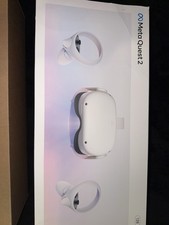 Meta Quest 2 Standalone VR Headset 128GB White with Controllers