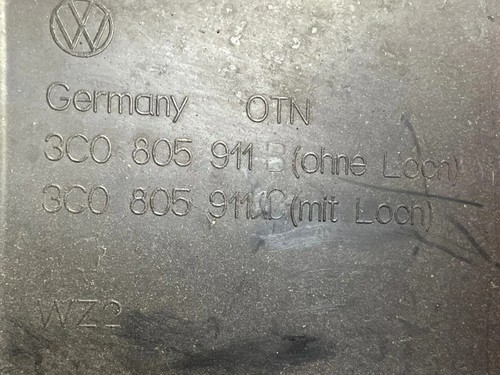 VW PASSAT B7 ALLTRACK 365 Innenkotflügel vorne links 3C0805911C 2.00 33211606