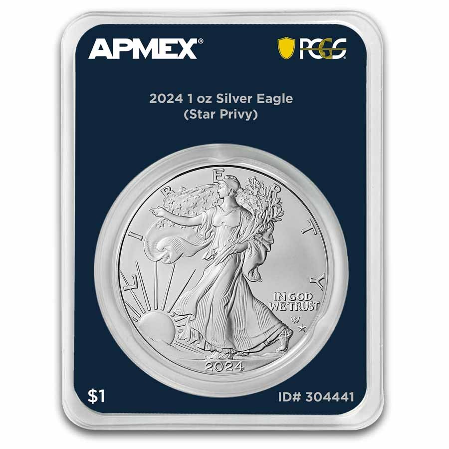 2024 1 oz Silver Eagle (Star Privy) (MD Premier + PCGS FS®) | eBay