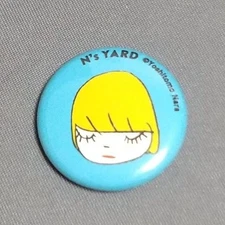 Museum Goods 11924 Mini Can Badge N'S Yard Nara Yoshitomo