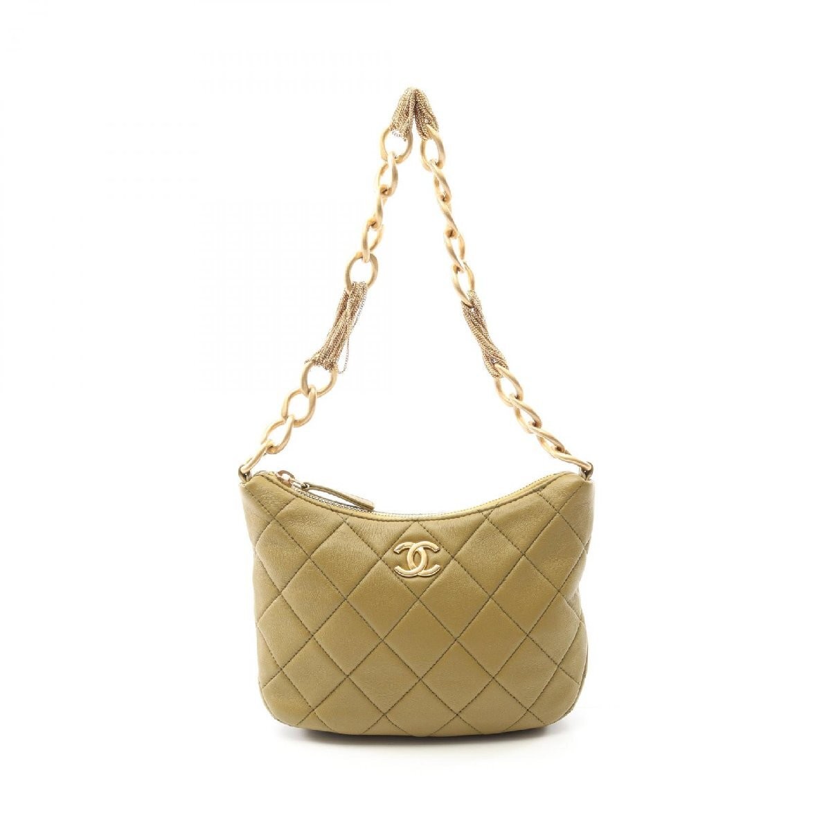 Chanel Matelasse Small Hobo  Lambskin Shoulder Bag 64020