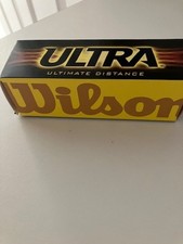 Wilson Ultra Ultimate Distance Pack of 3 Golf Balls. BNIB. Free Postage