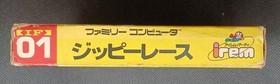 Famicom Software Model Zippy Race Irem FCx83