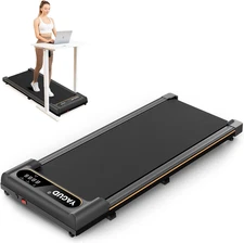  Under Desk Walking Pad Treadmill – Compact Electric Walking Machine Home/Office