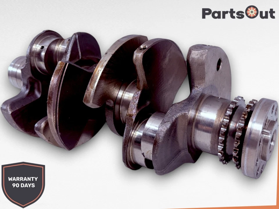 09-17 AUDI S4 S5 SQ5 A6 A7 Q7 3,0 L Cigüeñal del Motor Cigüeñal Fabricante de Equipo Original Foto 3 de 4