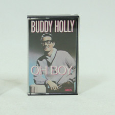 Buddy Holly Oh Boy Cassette VTG MCA Sweater Cover Cassette Tape