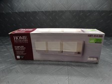 Home Decorators Alberson Collection 3-Light Brushed Nickel LED Vanity Light