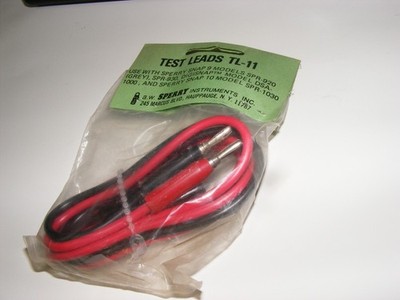 NOS  A. W. SPERRY MODEL TL-11 TEST LEADS for ANALOG METER SPR920/SPR930/DSA1000+