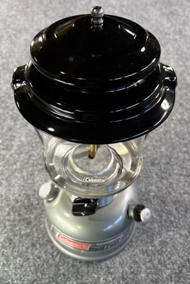 #ad #ad Vintage Coleman The Powerhouse Duel Fuel Lantern Gray Silver 06 1992 $50.00