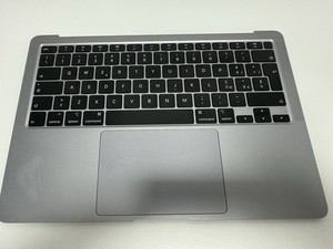 Apple MacBook Air 13" A2179 EMC 3302 Handauflage Tastatur Trackpad Grau Komplett