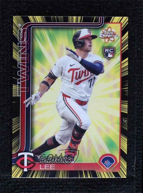 2025 Topps Chrome Radiating Rookies Brooks Lee #RR-4 RC v9t