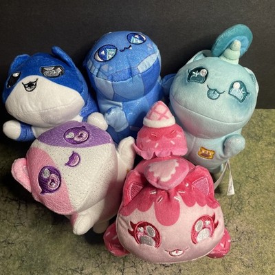 Lot of 5 Various APHMAU MEEMEOWS 6'' Plush All Very Good Condition