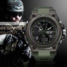 Trendy Multifunctional Digital Waterproof Electronic Watch for Men