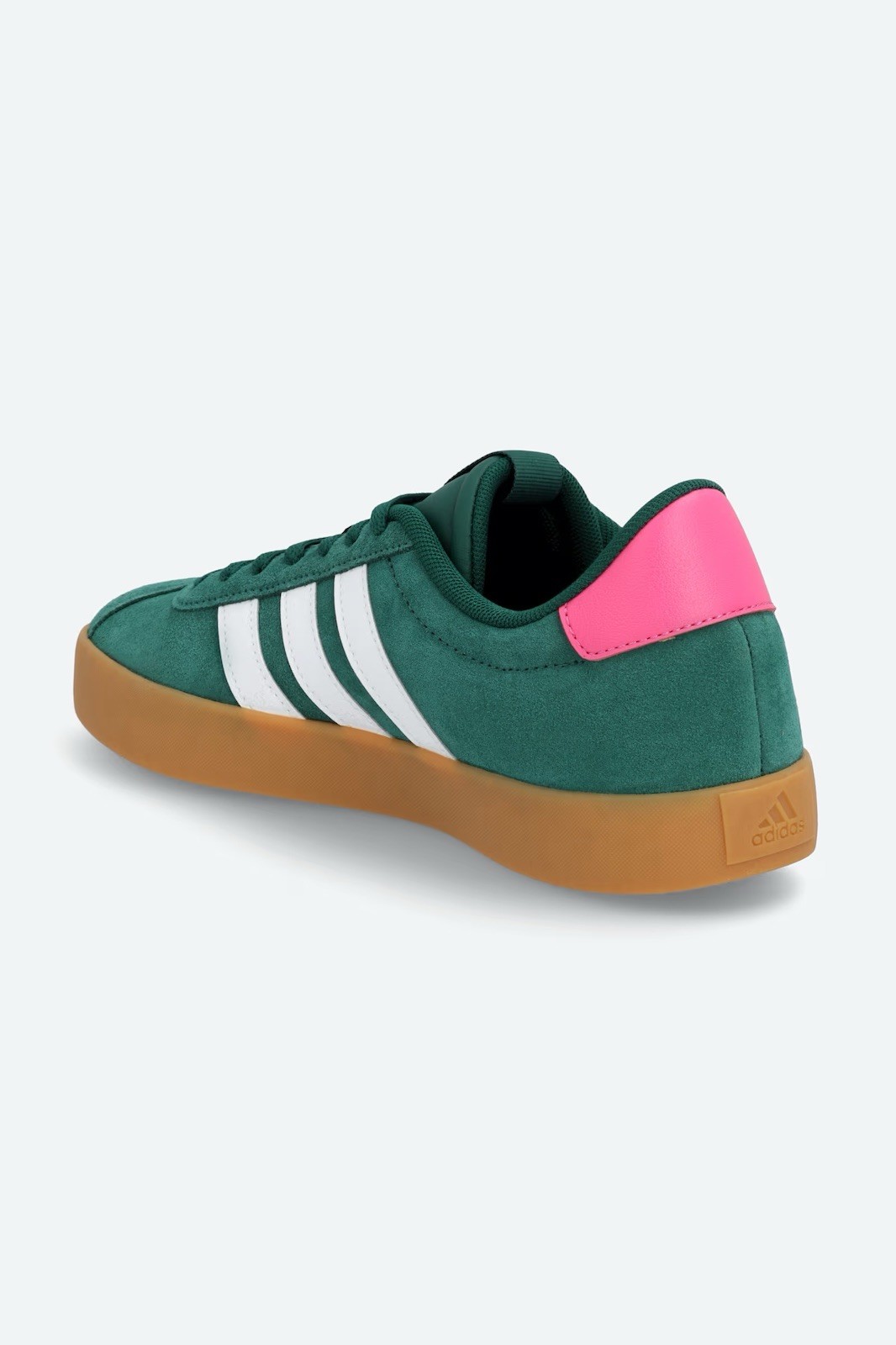 ADIDAS VL Court 3.0 Leather Sneaker Dark Green Size 8 Stitch Fix thumbnail 3