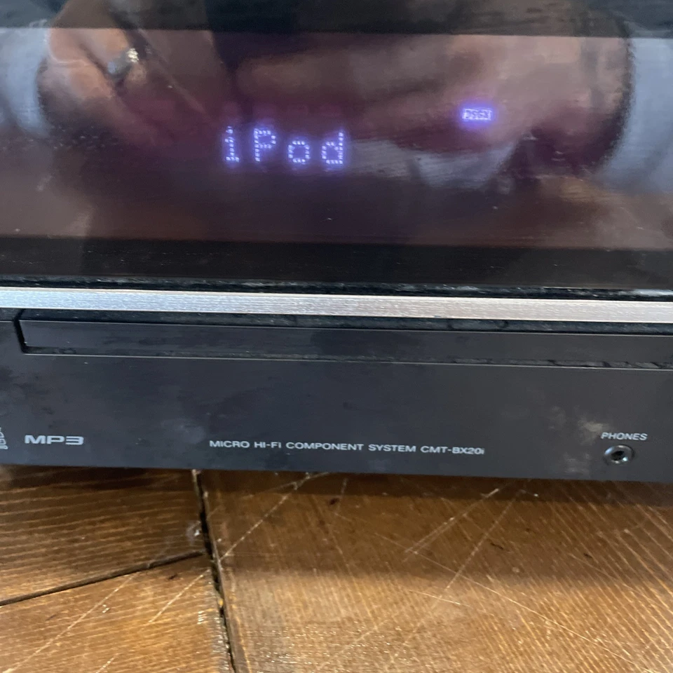 Sony CMT-BX20i Micro Hi-Fi Component System-MP3/CD/iPod Receiver - TESTED - - Image 4 of 4