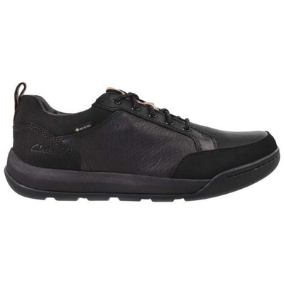Clarks Ashcombe2 Gore-Tex Men's Shoes Black Leather 26167649 | eBay