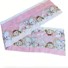 Vintage 1990s Disney Beauty and the Beast Window Valence Curtains Set of 2