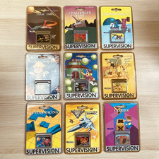 Lotto 9 Giochi Watara Supervision Blister Nuovo Sigillato Retro Collezionismo