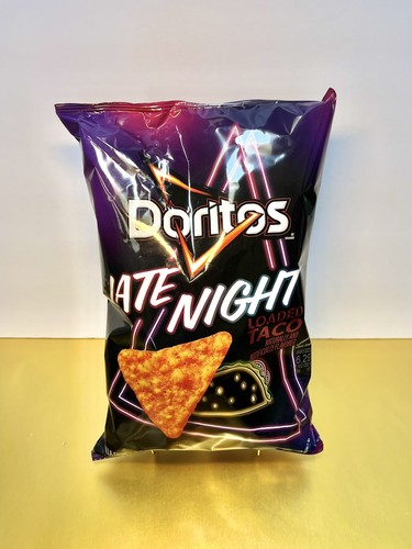 🟠 Neu Limited Edition Doritos Late Night Loaded Taco Crispy Tortilla Chips 9oz - Bild 1 von 2