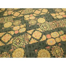 Heiwaya Kimono Small Pattern Shosoin Flower Pure Silk Used Japan