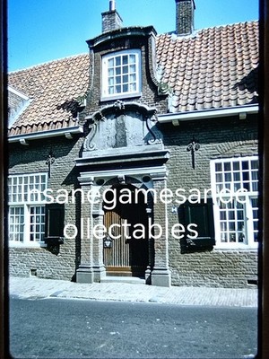 Breyers Kamearen Almo House Entgleisungstor Utrecht Holland 1971 35mm Dia Vintage