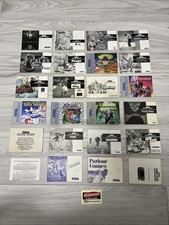 SEGA GAME GEAR E MASTER SYSTEM LOTTO 24 MANUALI