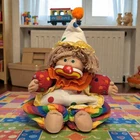 Cabbage Patch Kids Girl Circus Clown 1985 Blonde Hair Doll Clown Mask Vintage