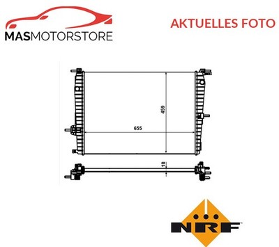 KÜHLER WASSERKÜHLER MOTORKÜHLER NRF 53011 P NEU OE QUALITÄT