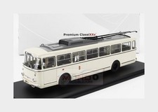 1:43 PREMIUM CLASSIXXS Skoda 9Tr Autobus Filobus 1961 Cream PREM47169 MMC