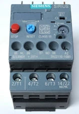SIEMENS 3RU2116 1GB0 SIRIUS ELECTRONIC Overload Relay 4.5-6.3 AMP