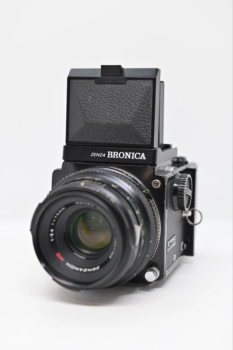 ZENZA BRONICA ETR 75mmウエストレベルプリズムファインダー付 ZENZA